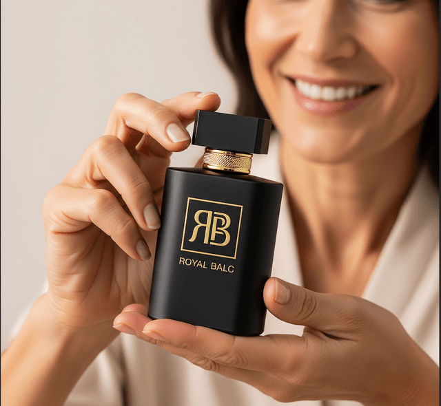 Elegant customer with Royal Balc fragrance